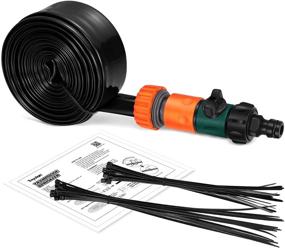 img 3 attached to 🎢 Enhance Summer Fun with TOYANDONA 10m Trampoline Sprinkler - Exciting Outdoor Water Park Sprayer!