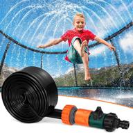 🎢 enhance summer fun with toyandona 10m trampoline sprinkler - exciting outdoor water park sprayer! логотип
