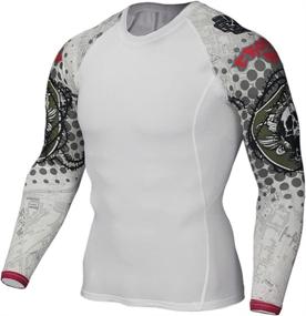 img 4 attached to NATURET Baselayer Athletic Compression Workout Sports & Fitness