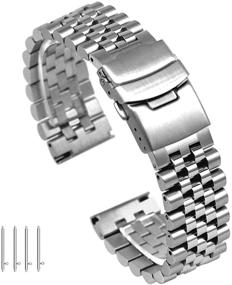img 4 attached to Release Engineer Stainless Bracelet Double