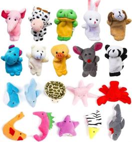 img 2 attached to 🌟 Adorable Cartoon Finger Puppets for Toddlers - RIY Finger Puppets