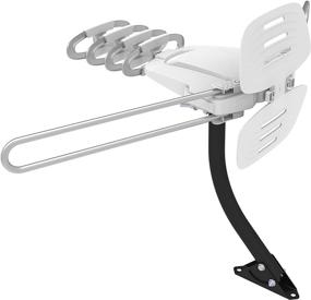 img 3 attached to 📺 Improved Amazon Basics Outdoor TV Antenna - Amplified HDTV Digital Reception, 360 Degree Rotation, 150 Mile Long Range