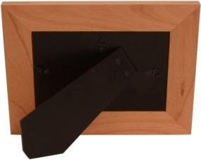 img 1 attached to 🌳 Grandparents Frame Gifts: Engraved 4x6 Natural Wood Picture Frame - Strong Roots Grow Beautiful Leaves, Grandma & Grandpa