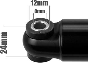 img 1 attached to 🚵 DNM AOY-38RC Mountain Bike Air Rear Shock – Rebound/Lockout/Air Pressure Adjustable – Sizes: 165mm, 190mm, 200mm, 210mm