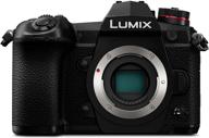 📷 panasonic lumix g9 4k digital camera - 20.3mp mirrorless camera with 80mp high-res mode, dual i.s. 2.0, 3" lcd - black logo
