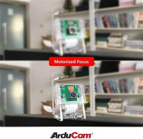 img 1 attached to 📸 Arducam Pi Camera: Motorized Lens Webcam for Octoprint Octopi, Adjustable Focal Length & 100CM Extension Ribbon Cable for Raspberry Pi