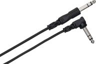 🔌 hosa 10ft css-110r 1/4 inch trs to right-angle 1/4 inch trs balanced interconnect cable logo