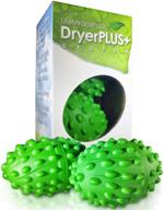 dryer balls xl - premium eco-friendly laundry softener & wrinkle release | long-lasting reusable alternative to liquid softener, dryer sheets & wool | vegan & sheep safe | includes 2-year usa warranty logo