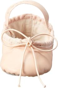 img 3 attached to Туфли для балета Capezio Toddler Little Teknik для девочек: идеальная обувь для молодых танцовщиц