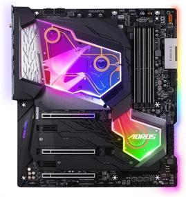 img 1 attached to Материнская плата GIGABYTE Z390 AORUS Xtreme WATERFORCE: Все-в-одном моноблок, экстремальная производительность с поддержкой Intel LGA1151/Z390/E-ATX, 3xM.2 термический держатель и встроенный Intel CNVI 802.11ac 2x2 Wave 2 Wi-Fi.