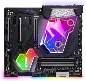 img 2 attached to Материнская плата GIGABYTE Z390 AORUS Xtreme WATERFORCE: Все-в-одном моноблок, экстремальная производительность с поддержкой Intel LGA1151/Z390/E-ATX, 3xM.2 термический держатель и встроенный Intel CNVI 802.11ac 2x2 Wave 2 Wi-Fi.