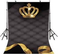 📷 lylycty 5x7ft bling crown grey sofa photography backdrop - crown theme background for studios with props lyge813 logo