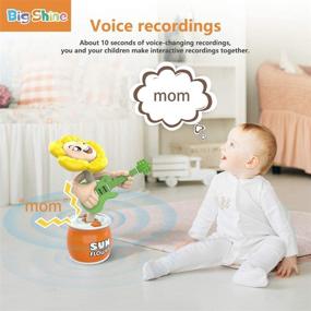 img 3 attached to 🎶 Dancing Baby Musical Toys for 6-24 Month Old Boys and Girls – Sounds, Music, Songs, Voice Recordings – Educational Learning Toy for 1-2 Year Olds – Early Development Games – Gift