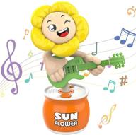 🎶 танцующие музыкальные игрушки для мальчиков и девочек от 6 до 24 месяцев - звуки, музыка, песни, голосовые записи - образовательная игрушка для 1-2 лет - развивающие игры на раннем этапе - подарок логотип