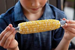 img 1 attached to 🌽 Outset 76168 Shark Corn Holders: Unique and Fun Way to Enjoy Corn on the Cob