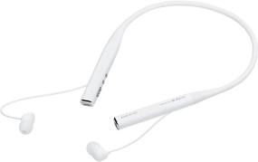 img 4 attached to Partron PBH-300 Bluetooth Wireless Neckband Headset - HD Stereo, 🎧 Long Battery, 2Mic, Magnetic Earbuds - Perfect for All Bluetooth Devices (White)