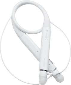 img 2 attached to Partron PBH-300 Bluetooth Wireless Neckband Headset - HD Stereo, 🎧 Long Battery, 2Mic, Magnetic Earbuds - Perfect for All Bluetooth Devices (White)