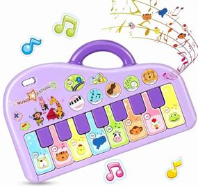 img 4 attached to 🎹 Interactive Baby Piano: CIRO Baby Toys for 6 to 12 Months, Play to Learn with Music, Early Learning Educational Pretend Keyboards for Toddler Boys and Girls