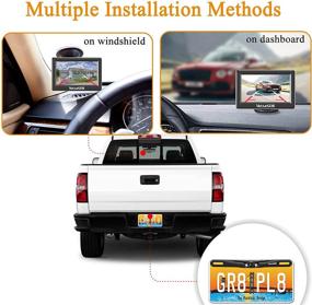 img 2 attached to VECLESUS VM1 HD 1080P Backup Camera Kit: High Definition Reversing System for Cars, Trucks, and SUVs
