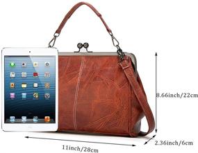 img 2 attached to 👜 Stylish and Versatile Segater Leather Handbag: Crossbody Messenger Women's Handbags & Wallets