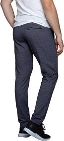 img 3 attached to SCR SPORTSWEAR Men's Sweatpants, 30/33/36 Inseam, Pockets, Tapered Joggers, Slim Fit Open Bottom Pants for Tall Men