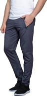 scr sportswear men's sweatpants, 30/33/36 inseam, pockets, tapered joggers, slim fit open bottom pants for tall men logo