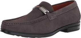 img 4 attached to 👞 STACY ADAMS Reginald Loafer: The Perfect Medium Men's Shoes for Loafers & Slip-Ons