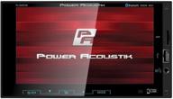 💪 усиленный power acoustik pl-622hb двойной din цифровой медиаприемник: 6.2" капацитивный сенсорный экран, bluetooth, android phonelink логотип