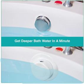 img 3 attached to 🛁 Enhanced Bathtub Overflow Drain Cover: Amplify Water Capacity in Your Tub!