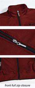 img 2 attached to YSENTO Men's Tracksuits Sports Sweatsuits: Full Zip Jackets with Athletic Pants & Zipper Pockets