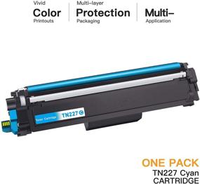 img 3 attached to 💙 E-Z Ink (TM) High Yield Compatible Toner Cartridge Replacement for Brother TN227 TN-227 TN223 TN-223 for use with MFC-L3770CDW MFC-L3750CDW HL-L3230CDW HL-L3290CDW HL-L3210CW MFC-L3710CW (Cyan, 1 Pack)