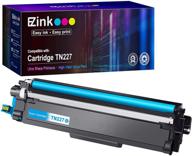 💙 e-z ink (tm) high yield compatible toner cartridge replacement for brother tn227 tn-227 tn223 tn-223 for use with mfc-l3770cdw mfc-l3750cdw hl-l3230cdw hl-l3290cdw hl-l3210cw mfc-l3710cw (cyan, 1 pack) logo