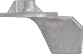 img 2 attached to Enhanced Quicksilver 822777Q1 Aluminum Trim Tab Anode for Mercury or Mariner Outboards and MerCruiser Stern Drives with High Rake Propellers