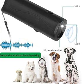 img 3 attached to 🐶 Vsing Handheld Dog Trainer: Stop Barking with this Handy Bark Stopper for Effective Pet Training - Training Tool (Black)