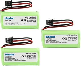 img 4 attached to 🔋 Kastar 3-Pack AAAX2 2.4V MSM 1000mAh Ni-MH Rechargeable Battery - Compatible with Uniden BT-1008 BT-1016 BT1008S DECT20602 DECT 2080 DECT 2060-2 DWX-207 DECT20854WX DECT21802 - Dantona BATT-1008 Empire CPH-515B