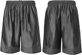 img 3 attached to Eurenxu Basketball Shorts Athletic Pockets