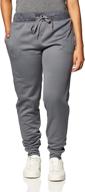 👖 hanes sport women's performance fleece jogger pants: stylish comfort with pockets logo