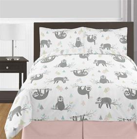 img 2 attached to Sweet Jojo Designs Childrens Comforter Bedding for Kids' Bedding