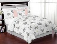 sweet jojo designs childrens comforter bedding for kids' bedding logo