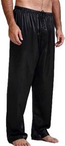 img 4 attached to Cozy and Stylish: Springcmy Classic Bottoms with Drawstring for Ultimate Loungewear Comfort