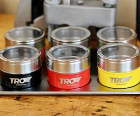 img 2 attached to 🏎️ The Road Out (New 2020 Design) – Racing Inspired Magnetic Jar Set: Organize Your Space with Pro Garage Level Efficiency!