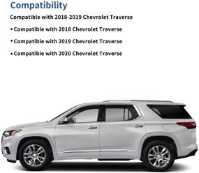 img 3 attached to Премиум-коврики для пола TPE для Chevrolet Traverse 2018-2022 года с креслами во 2-м ряду - В комплекте полные защитные вкладыши