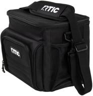 🧊 rtic day cooler bag: ultimate ice-cold storage with heavy-duty polyester & high-density insulation. keep your contents chilled all day! logo