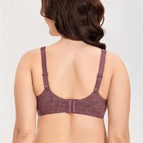 img 2 attached to 🌸 Delimira Minimizer Seamless Underwire Unlined: Enhance Your Feminine Silhouette Effortlessly