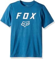 fox youth legacy sleeve t shirt logo