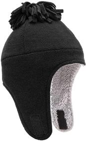 img 1 attached to HUIYAO Gloves Earflap Weather Accessory Boys' Accessories for Cold Weather