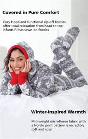 img 2 attached to Cozy up this Christmas with PajamaGram's Men's Christmas Onesie: Perfect for Matching Men's Clothing!