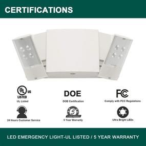 img 3 attached to EXITLUX Emergency Fixtures Batteries US Standard
