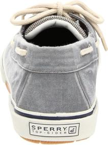 img 2 attached to Sperry Halyard Blue Men's Loafers & Slip-Ons Shoes – 2 Eye