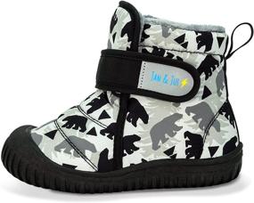 img 4 attached to 👢 Keep Your Toddler Toasty & Dry with JAN & JUL Water-Resistant Winter Boots